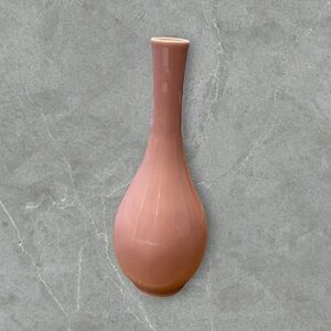 Pink small vase 8 inch tall